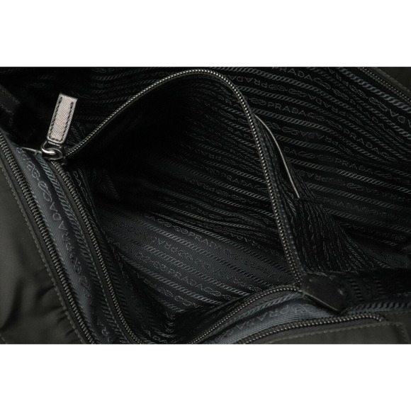 Prada 2WAY Shoulder Bag Nylon Leather Nero Black - Picture 6 of 9